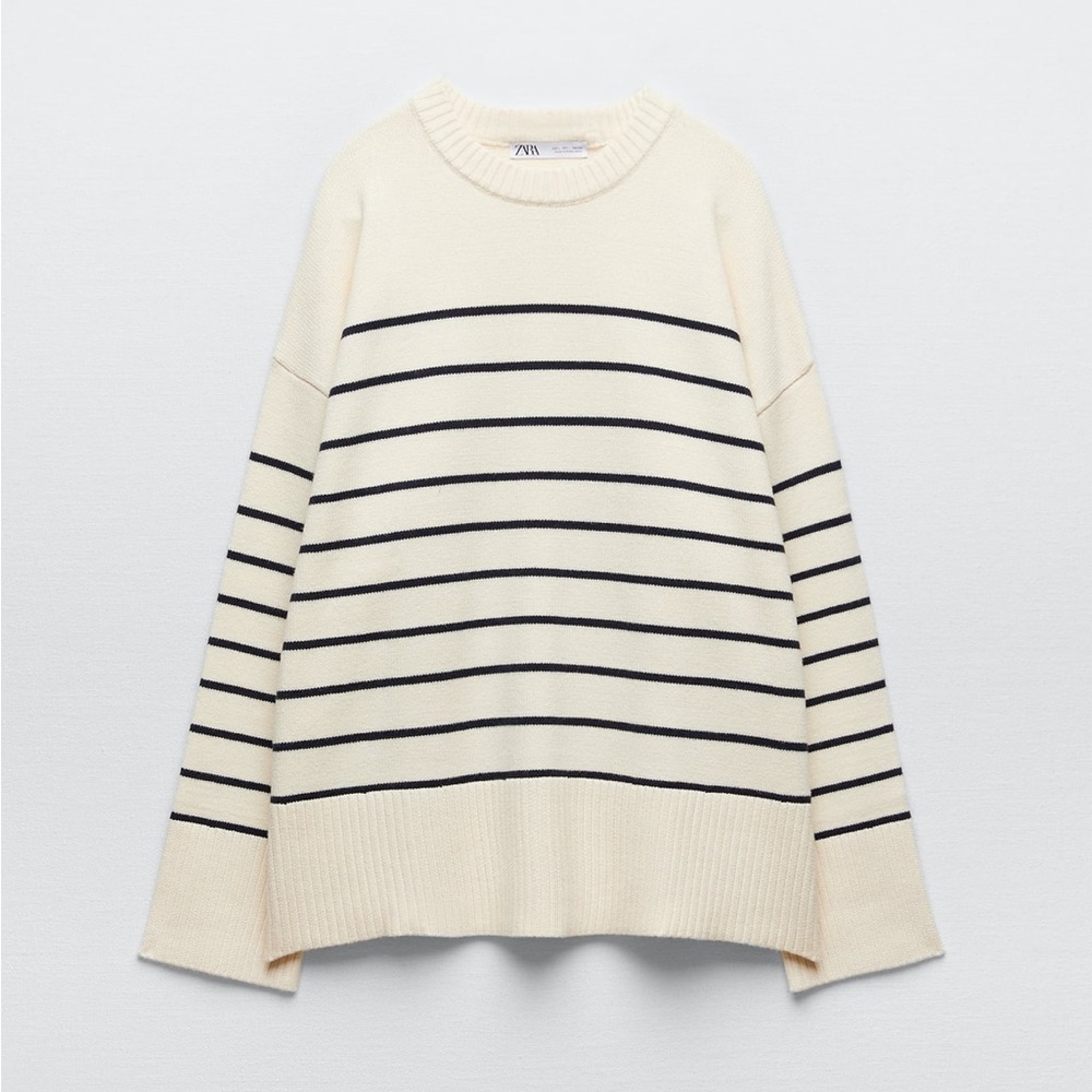 Striped Knit Sweater